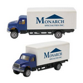 Blue Die Cast Box Truck (4.25")